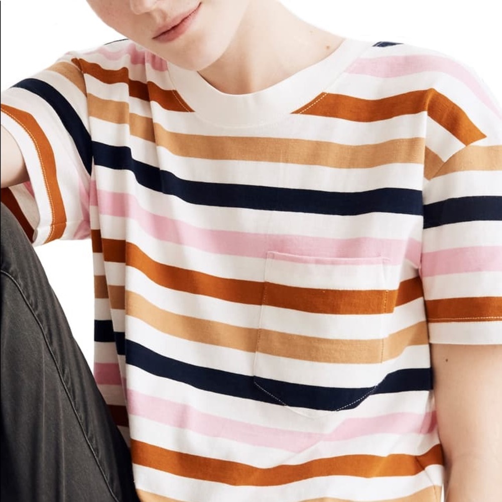 Madewell Beatrice stripe T-shirt